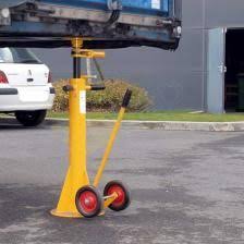 Bequille De Securite Reglable En Hauteur Charge Admissible 45 Tonnes Bequilles Remorque Securite