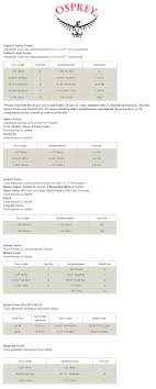 65 up to date ospre sizing chart