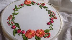 Feb 09, 2015 · santa embroidery hand embroidery 95. Hand Embroidery Vintage Embroidery Design Kordel Stitch Youtube