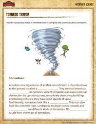 Tornado Terror Free 4th Grade Science Worksheet Science Worksheets Kids Worksheets Printables Worksheets For Kids
