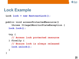 Implementations are free to implement any relation between locking and unlocking. Javarevisited How To Use Lock And Condition Variable In Java Producer Consumer Example Tutorial