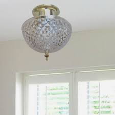 Hampton Direct Ceiling Clip On 11 Inc Cut Acrylic Dome Light Shade Shippin For Sale Online Ebay