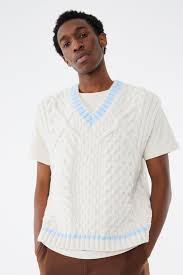 Layered, twisted lines provide eye catching detail and give a flattering. Fashion Fix Jungkook Of Bts S Cable Knitted Vest The Honey Pop