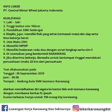 Menghitung gaji karyawan bulanan tetap dan gaji karyawan harian memiliki perbedaan yang perlu diketahui. Loker Cikarang Tinggi Badan 150 Info Lowongan Kerja Gratis
