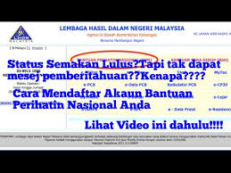 Fiszkoteka, your checked indonesian english dictionary! Daftar Akaun Bpn Anda Penerangan Di Ruang Komen Cara Menyemak Di Handphone Youtube