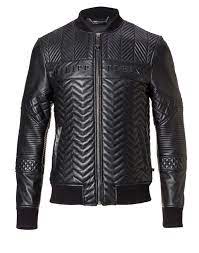 Leather Bomber Lenao Philipp Plein Outlet Mens Leather Bomber Jacket Leather Jacket Men Men S Leather Jacket