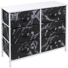Make your home a sanctuary. Dressers Wood Top Sorbus Dresser With 6 Drawers Office Organization Closet Marble Black White Frame Steel Frame Furniture Storage Chest Tower Unit For Bedroom Hallway Easy Pull Fabric Bins Home Kitchen