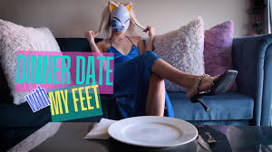Dinner Date with my Feet - Goddess Chloe Love