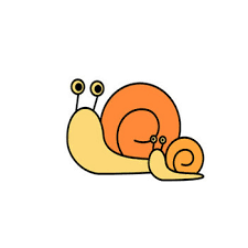 かたつむり（でんでん虫）フリーWEB素材のイラスト・画像集めてみた！