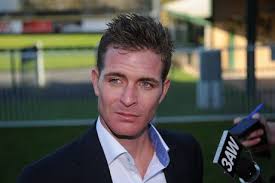 Jockey Luke Nolan Speaks Media Mornington Editorial Stock Photo