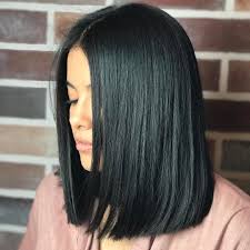 7 Blunt Haircuts That Are Shear Perfection Medium Hair Styles Blunt Haircut One Length Hair