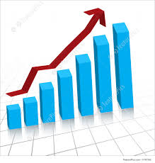 Business Profit Growth Graph Chart Stock Illustration