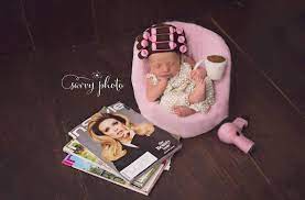 Newborn Curlers Wig Newborn Hair Curlers Hat Newborn Hair Etsy Hair Curlers Newborn Newborn Pictures Girl