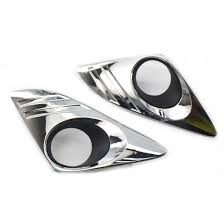 china pair front fog light lamp bezel chrome trim cover for 2012 2014 toyota camry le 5212506200 5212606200 china 5212506200 5212606200 china pair front fog light lamp bezel