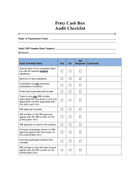 Petty Cash Audit Form Fill Online Printable Fillable