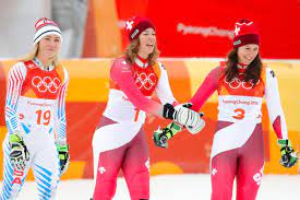 Maybe you would like to learn more about one of these? Alpine Skiing Ladies Alpine Combined Gold Michelle Gisin Switzerland Silver Mikaela Shiffrin Usa Bronze Wendy Holdener Switzerland
