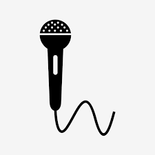 Mic Glyph Black Icon Black Icons Mic Icons Mic Png And Vector With Transparent Background For Free Download Sound Song Glyphs Prints For Sale