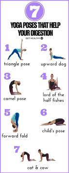 Apanasana is one of the poses of yoga for stomach pain. 7 Yoga Poses That Help Your Digestion Get Healthy U Yoga Poses For Digestion Cool Yoga Poses How To Do Yoga