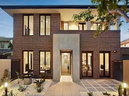 Esta casa de campo combina el sistema prefabricado de madera con mampostería de ladrillo. Casas De Ladrillo Rojo Bonitas Novocom Top