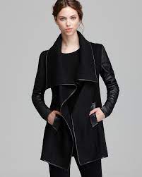 Mackage Coat Adele Draped Wrap Women Bloomingdale S Mackage Coat Womens Dress Coats Fashion