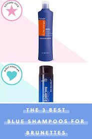 Many people use the shampoo one time and when their hair dries, it's still an orange tone. The 6 Best Blue Shampoos For Brunettes On Amazon Best Blue Shampoo Preserve Hair Color Toning Shampoo