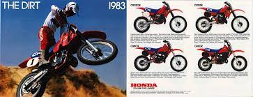 1986 Honda Cr Line Check Out The Cr60 Back In The Day Honda Yamaha And Kawasaki All Made 60cc Vintage Motocross Honda Cr Honda