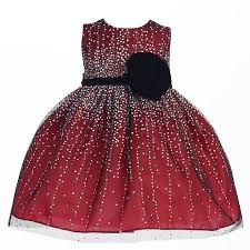Christmas Crayon Kids Baby Girls Red Velvet Flower Sash Sequin Dress 6 9m Walmart Com Girls Holiday Dresses Red Holiday Dress Toddler Girl Dresses