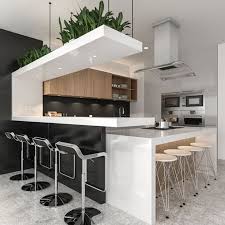 10 diseños de cocinas con barra para desayunar tipo barra americana. Diseno De Cocinas Modernas 2019 2020 Como Organizar La Casa Fachadas Decoracion De Interiores Ideas Para Fiestas Moda Mujeres De 40 Anos O Mas
