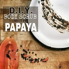 Diy Papaya Seed Scrub Papaya Seeds Papaya Home Remedies For Skin