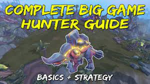 Complete Big Game Hunter Guide [Runescape 3] - Youtube
