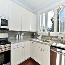 Grey kitchen backsplash options is the example of options for kitchen backsplash ideas that every homeowner can choose to be applied in their own small kitchen. Kitchen Backsplash Pictures Subway Tile Outlet