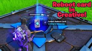 Fortunately, redditors 7damage and remizjo have been hard at work figuring out all of these locations since the feature was leaked a month ago. Get The Reboot Card In Creative New Fortnite Glitches Season 8 Youtube