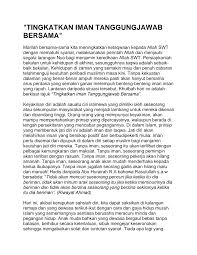 Walaupun negara melangkah ke era modenisasi, namun remaja masa ini kian alpa akan tanggungjawab mereka sebagai generasi pelapis negara dan bergelumang dalam pelbagai kebejatan sosial sehingga mereka. Http Www Iium Edu My Kkk Pdf Tazkirah Tingkatkan 20iman 20tanggungjawab 20bersama Pdf