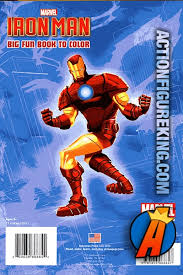 Would anyone be interested in some free coloring book pages? Iron Man Heavy Metal Hero Coloring Book From Dalmation Press