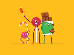 Candies By Petter Pentila Graphic Inspiration Motion Graphics Inspiration Motion Graphics