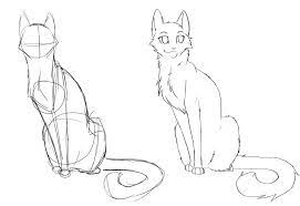 The definitive guide to cat behavior and body language tuft paw. Free Line Art By Riverspirit456 Warrior Cat Drawings Warrior Cats Art Warrior Cats