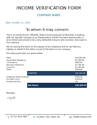Maybe you would like to learn more about one of these? 9 Salary Verification Letter Examples Doc Examples