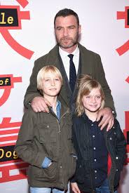 Liev schreiber & matilda de angelis take in the sights of venice while filming new movie matilda de angelis wears a pretty yellow dress underneath a warm vest on the set of her new movie, across. Liev Schreiber And Naomi Watts Kids Talk Getting Into Acting While Joining Dad On Red Carpet Exclusive Entertainment Tonight