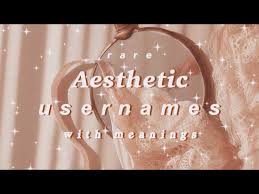 Rare Aesthetic Usernames With Meanings 2020 Aesthetic Usernames 2020 That Aren T Taken Youtube Generate tiktok names and check availability. rare aesthetic usernames with meanings