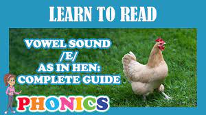 Vowel sound /e/ as in hen: Complete Guide in learning to read phonetically  ( English tutor 2023) - YouTube