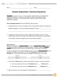 (b) calculate the value of kp for the reaction. Gizmo Chemical Equations Mole Unit Molecules