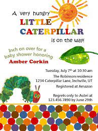 How To Throw A Very Hungry Caterpillar Baby Shower The Diy Lighthouse Hungry Caterpillar Invitations Baby Shower Invitations Diy Creative Baby Shower