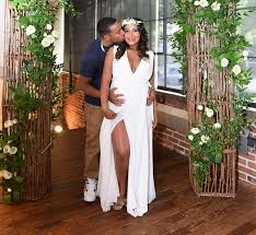 Black Glamour Mom Baby Shower Ideas
