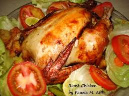 You can add a little more oil in if needed, to ensure the. Roast Chicken Fauzia S Kitchen Fun