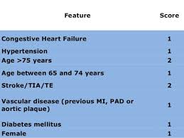 Chad vasc score anticoagulationshow all. Cha2ds2 Vasc Score Chads2 Score And Hasbled Score