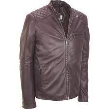 Marc New York Glove Leather Moto Jacket W Quilted Shoulder Patches Moto Fashion Leather Moto Jacket Leather Gloves Fashion