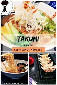 Takumi Munchen Ramen Apfelbaum Essen Reisen Leben Lebensmittel Essen Gutes Essen Japanisches Essen