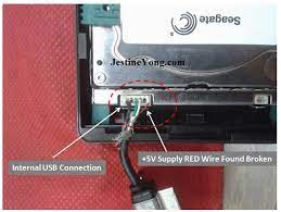 Is your external hard drive not showing up or being recognized in windows? No Power In Seagate External Usb Hdd Repaired Electronics Repair And Technology News