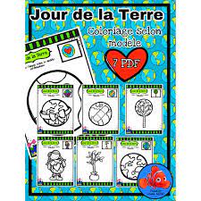 Coloriages gratuits à imprimer avec une variété de thèmes que vous pouvez imprimer et colorier. Jour De La Terre Coloriage Selon Modele