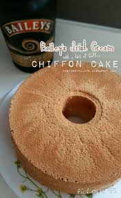 Baileys Irish Cream Chiffon Cake Baileys Irish Cream Recipes Chiffon Cake Baileys Recipes